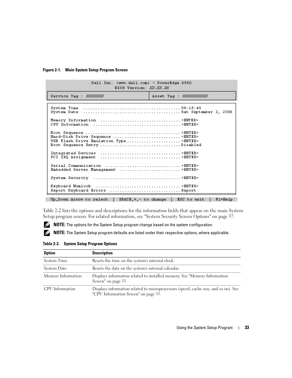 Dell PowerEdge 6950 User Manual | Page 33 / 166