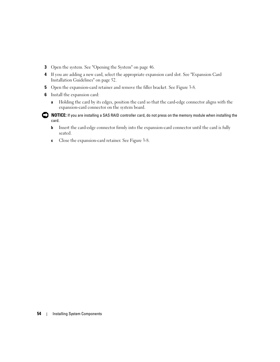 Dell PowerEdge 6950 User Manual | Page 54 / 166