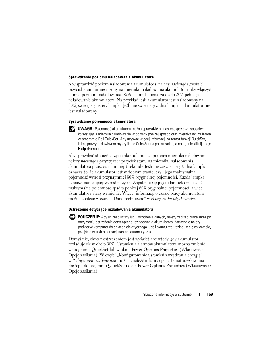 Dell Precision M2300 (Late 2007) User Manual | Page 169 / 244