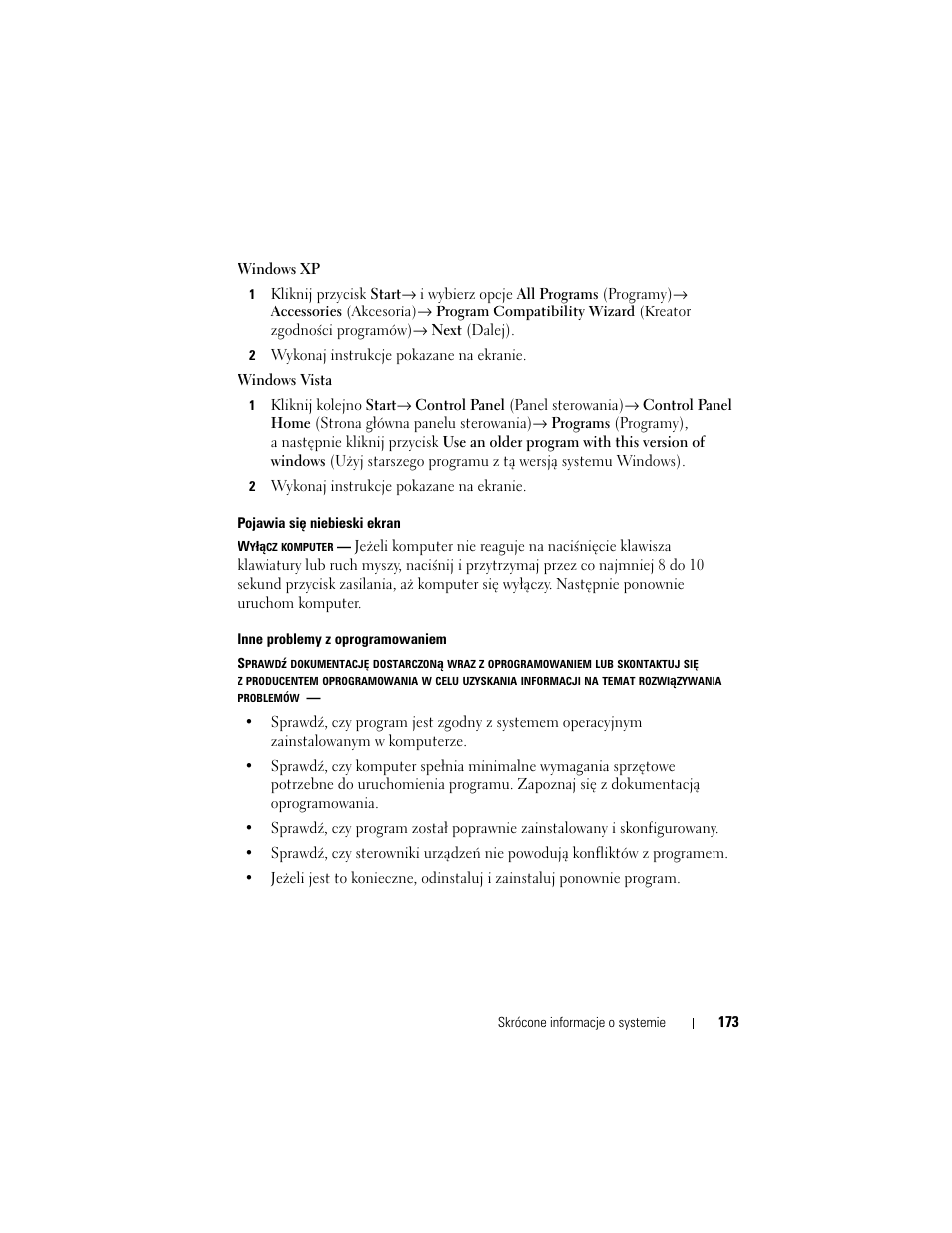 Dell Precision M2300 (Late 2007) User Manual | Page 173 / 244