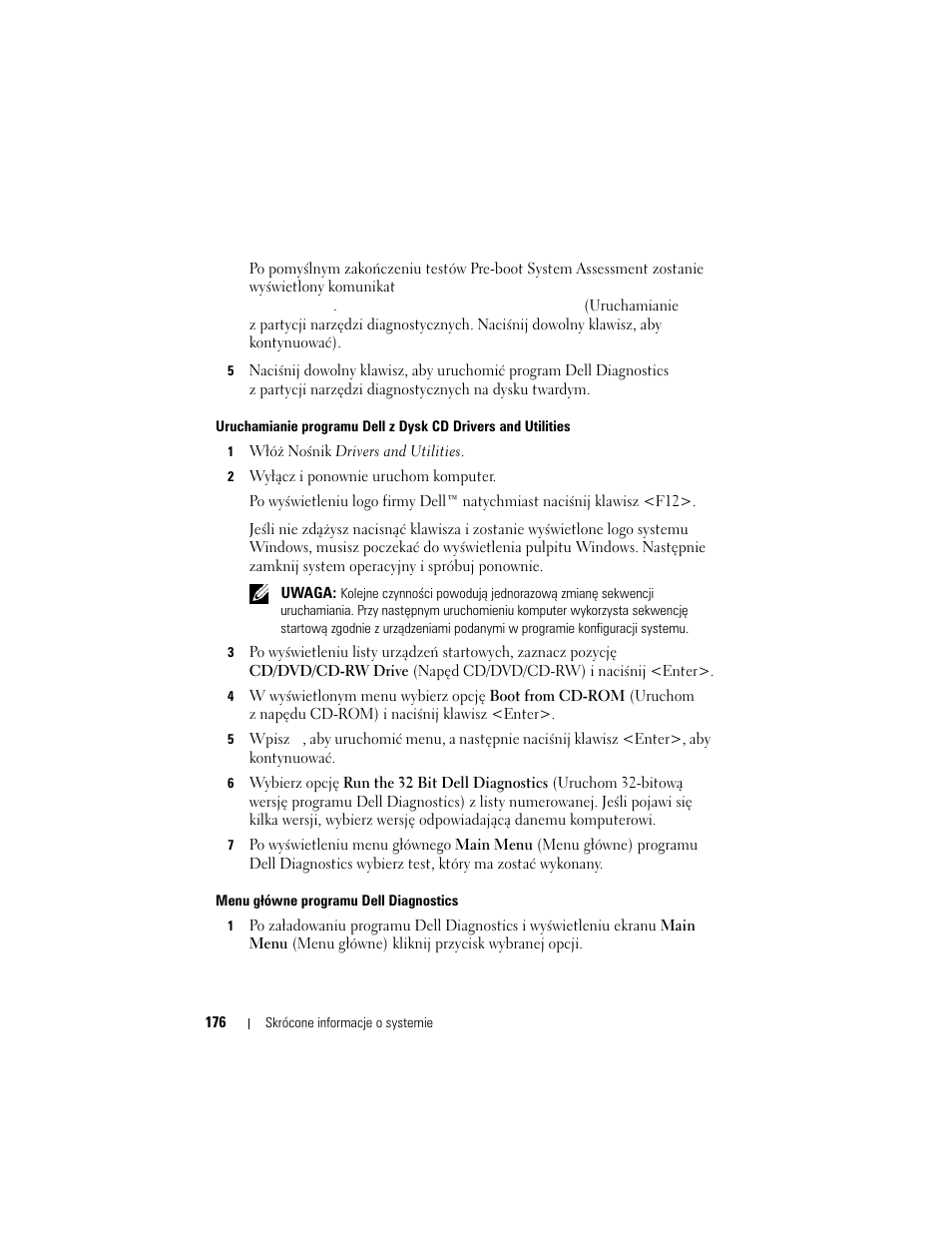 Dell Precision M2300 (Late 2007) User Manual | Page 176 / 244