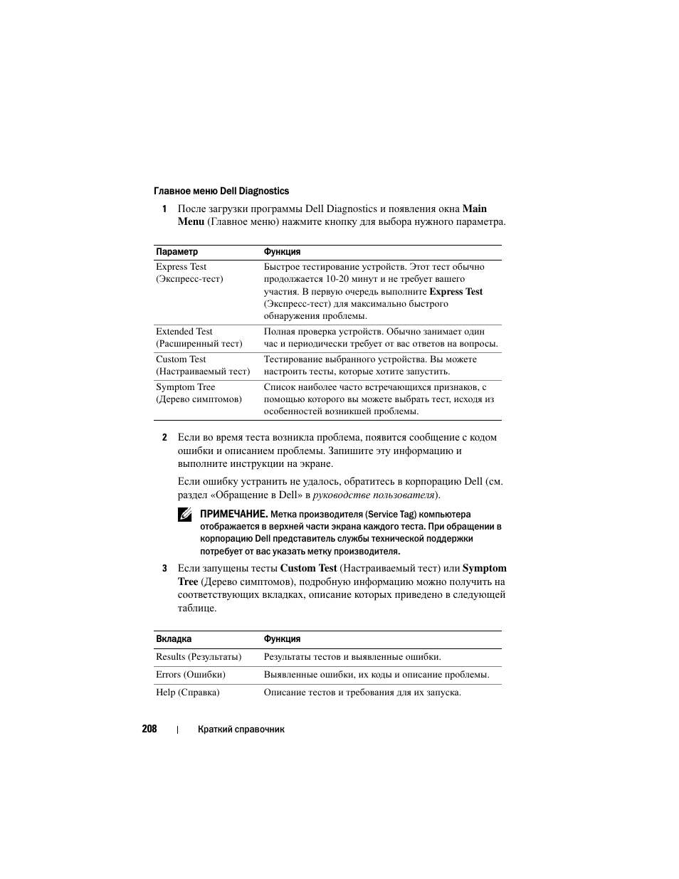 Dell Precision M2300 (Late 2007) User Manual | Page 208 / 244