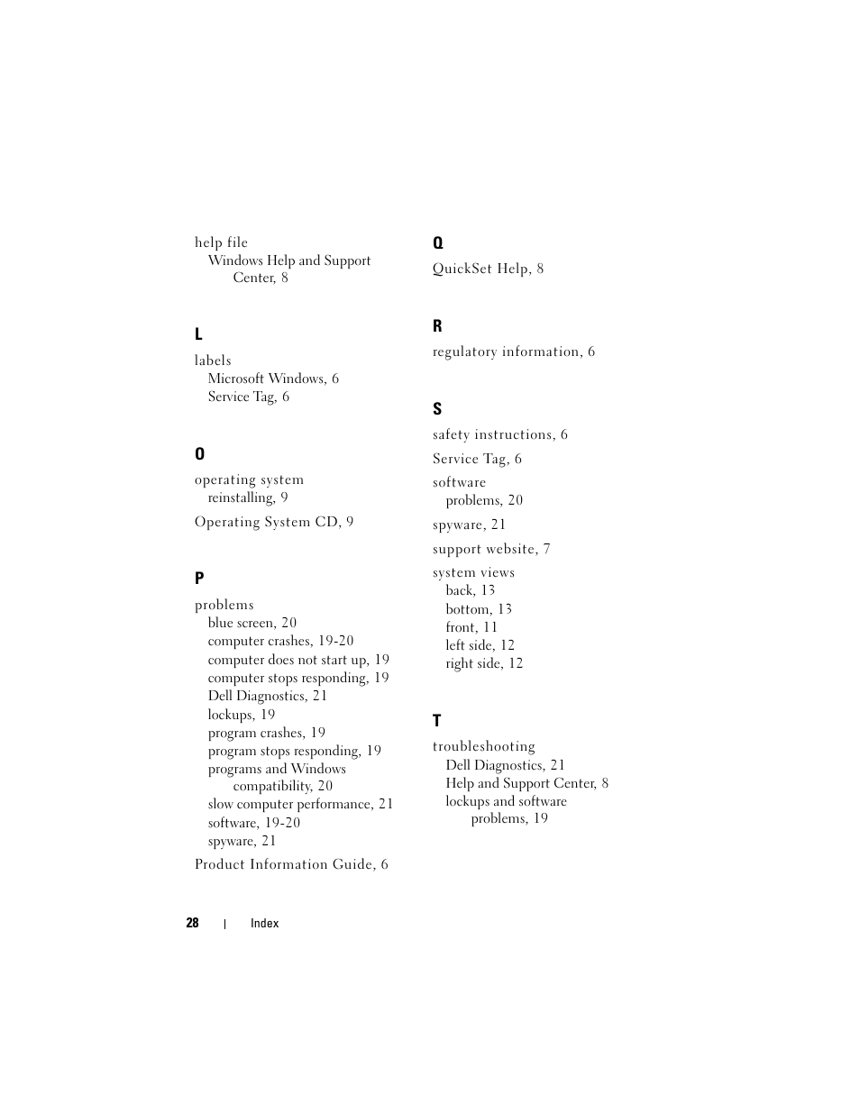 Dell Precision M2300 (Late 2007) User Manual | Page 28 / 244
