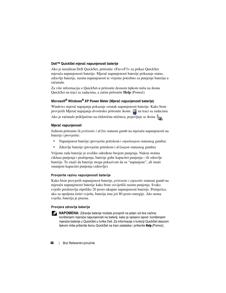 Dell Precision M2300 (Late 2007) User Manual | Page 46 / 244