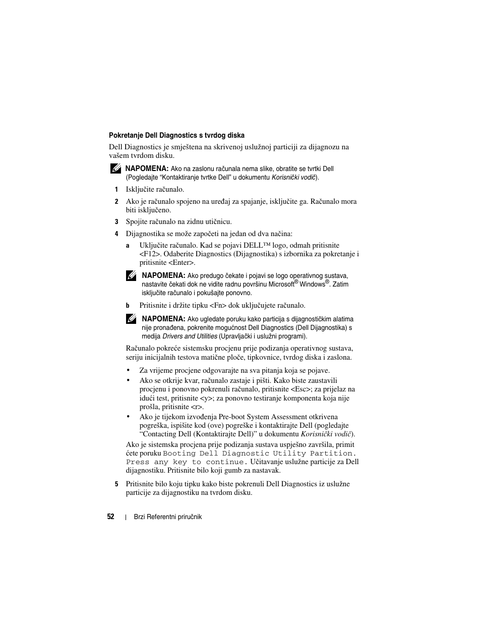 Dell Precision M2300 (Late 2007) User Manual | Page 52 / 244