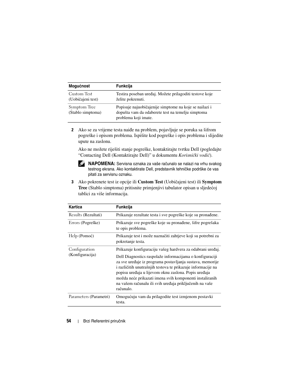 Dell Precision M2300 (Late 2007) User Manual | Page 54 / 244