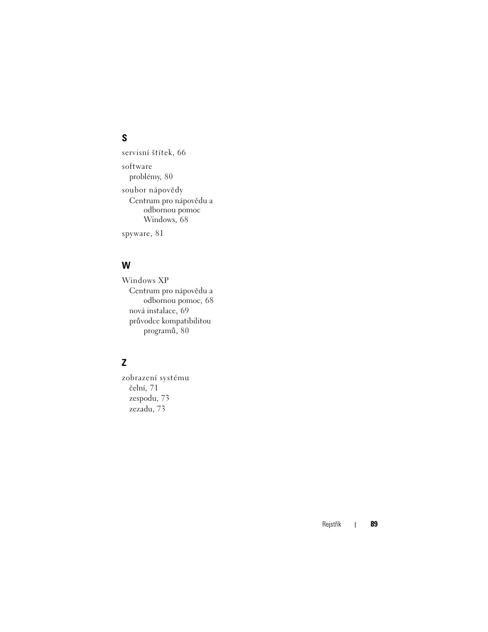 Dell Precision M2300 (Late 2007) User Manual | Page 89 / 244