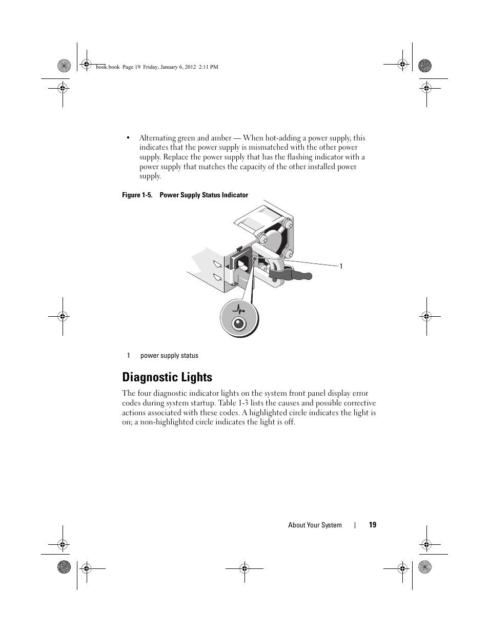 Diagnostic lights | Dell DR4000 User Manual | Page 19 / 156