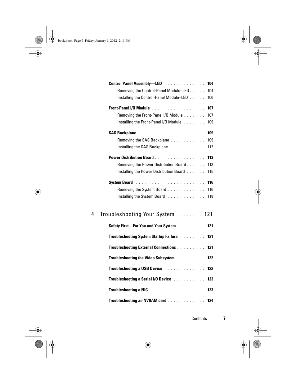4 troubleshooting your system | Dell DR4000 User Manual | Page 7 / 156