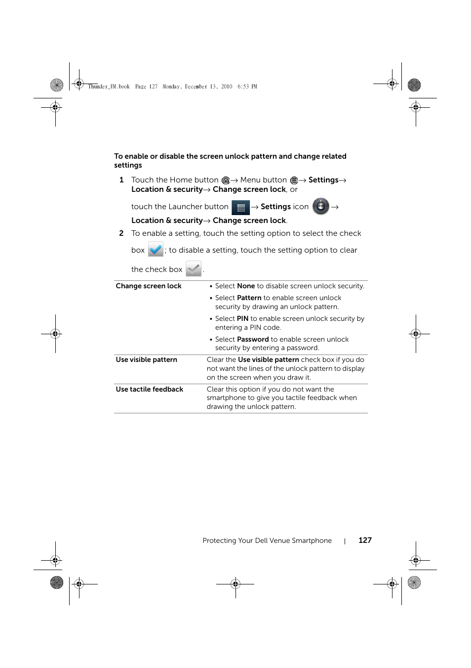 Dell Mobile Venue User Manual | Page 127 / 161