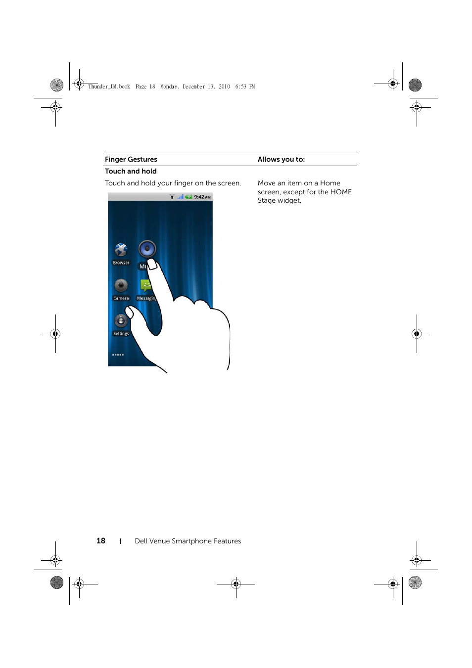 Dell Mobile Venue User Manual | Page 18 / 161