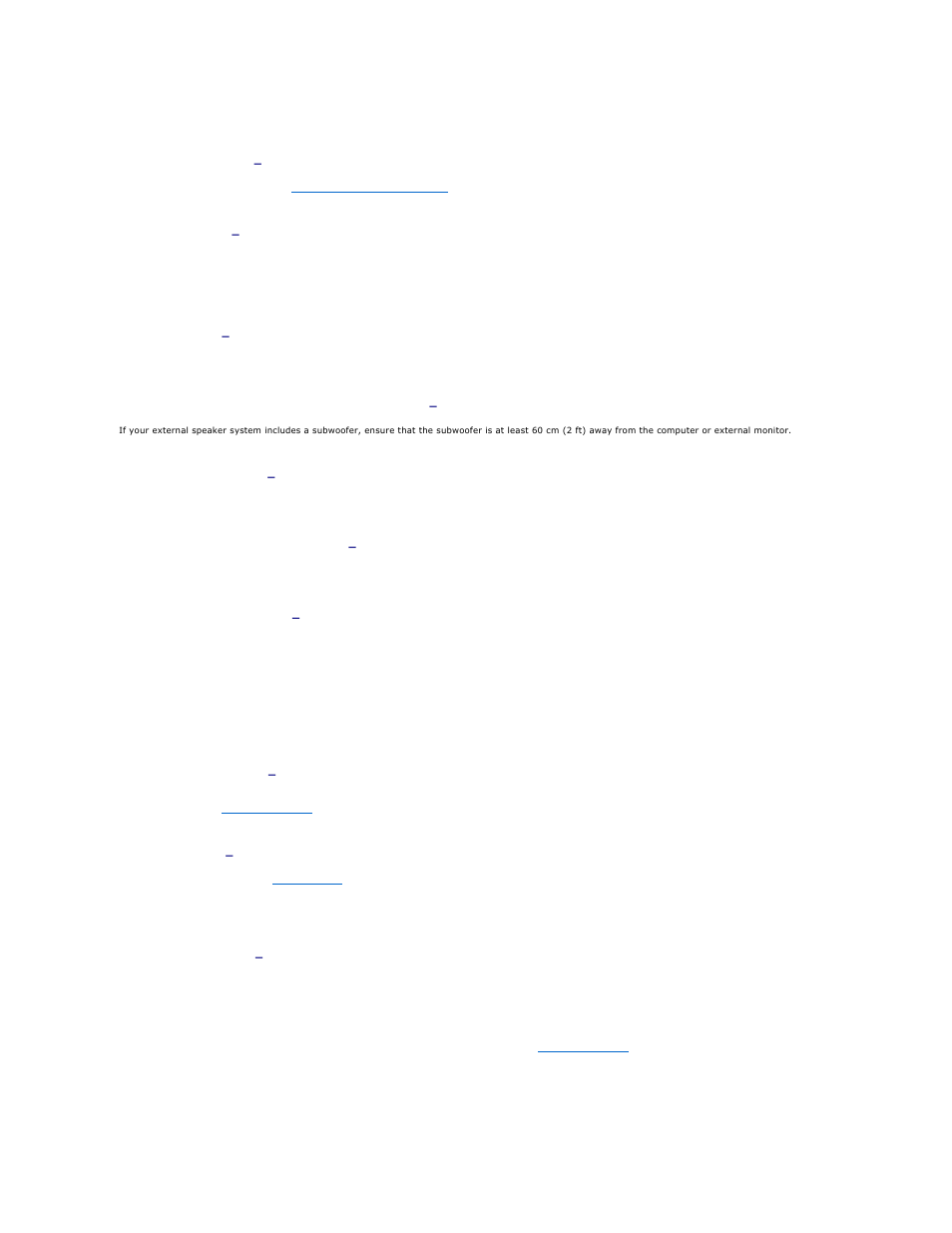 If the display is difficult to read, If only part of the display is readable | Dell Latitude 120L User Manual | Page 103 / 104
