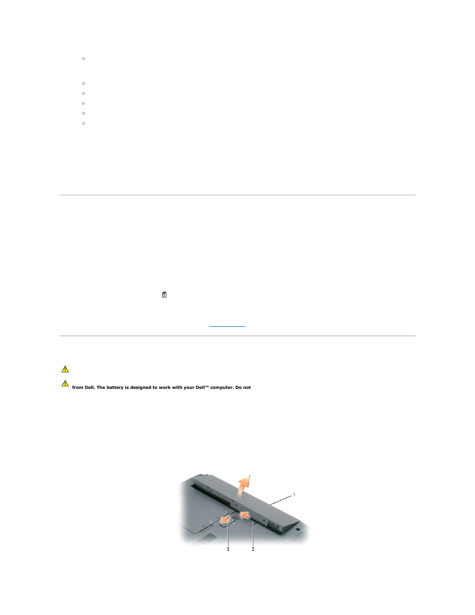 Charging the battery, Replacing the battery | Dell Latitude 120L User Manual | Page 15 / 104