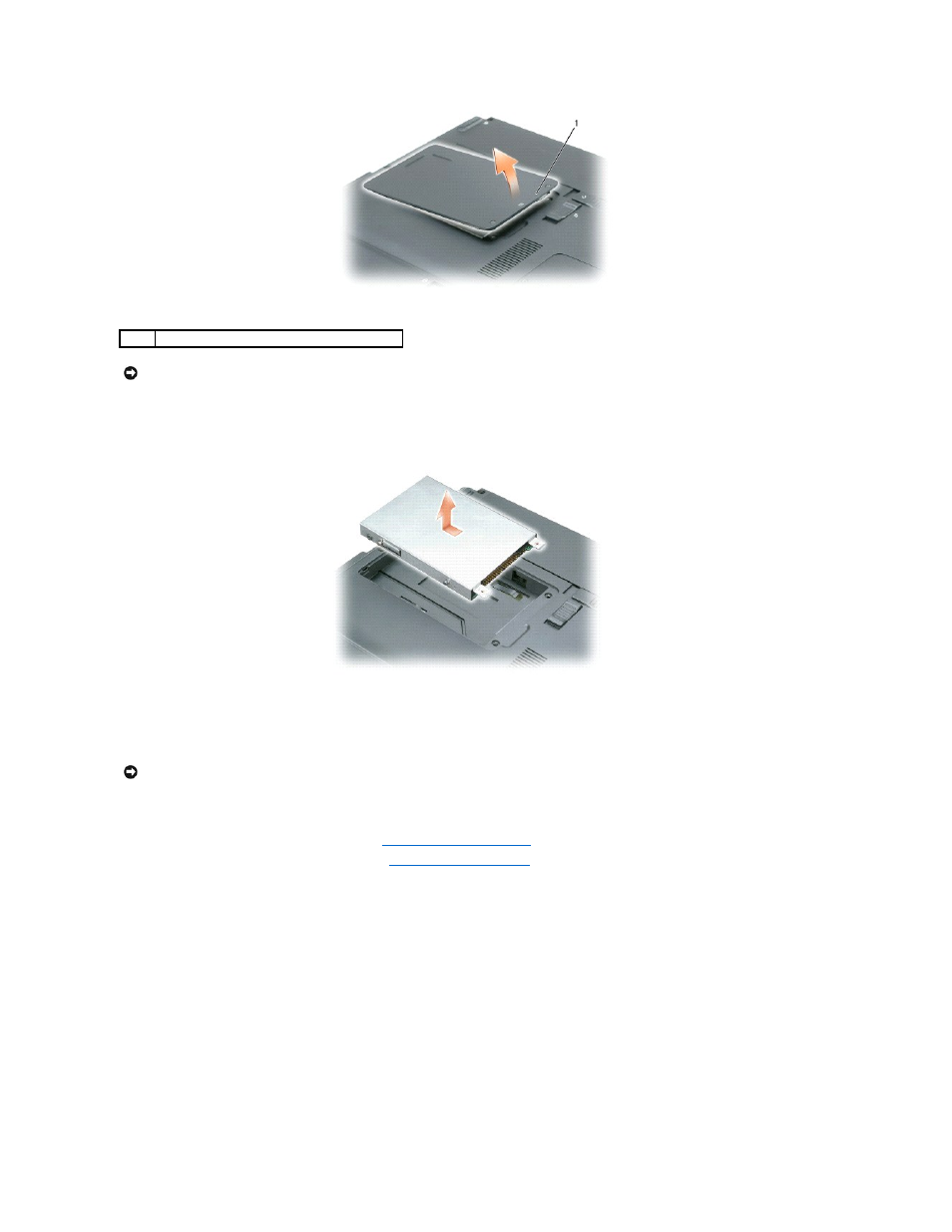 Returning a hard drive to dell | Dell Latitude 120L User Manual | Page 55 / 104