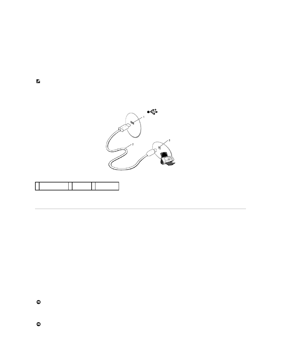 Power protection devices, Printer cable, Connecting a usb printer | Surge protectors | Dell Latitude 120L User Manual | Page 71 / 104