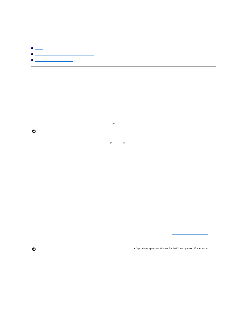 Reinstalling software, Drivers, What is a driver | Identifying drivers, Reinstalling drivers and utilities | Dell Latitude 120L User Manual | Page 75 / 104