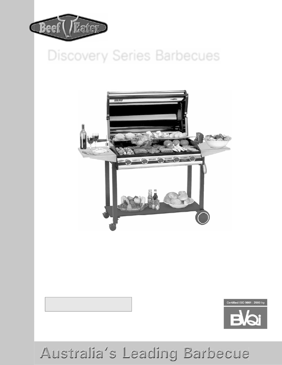 BeefEater Discovery Series User Manual | 14 pages