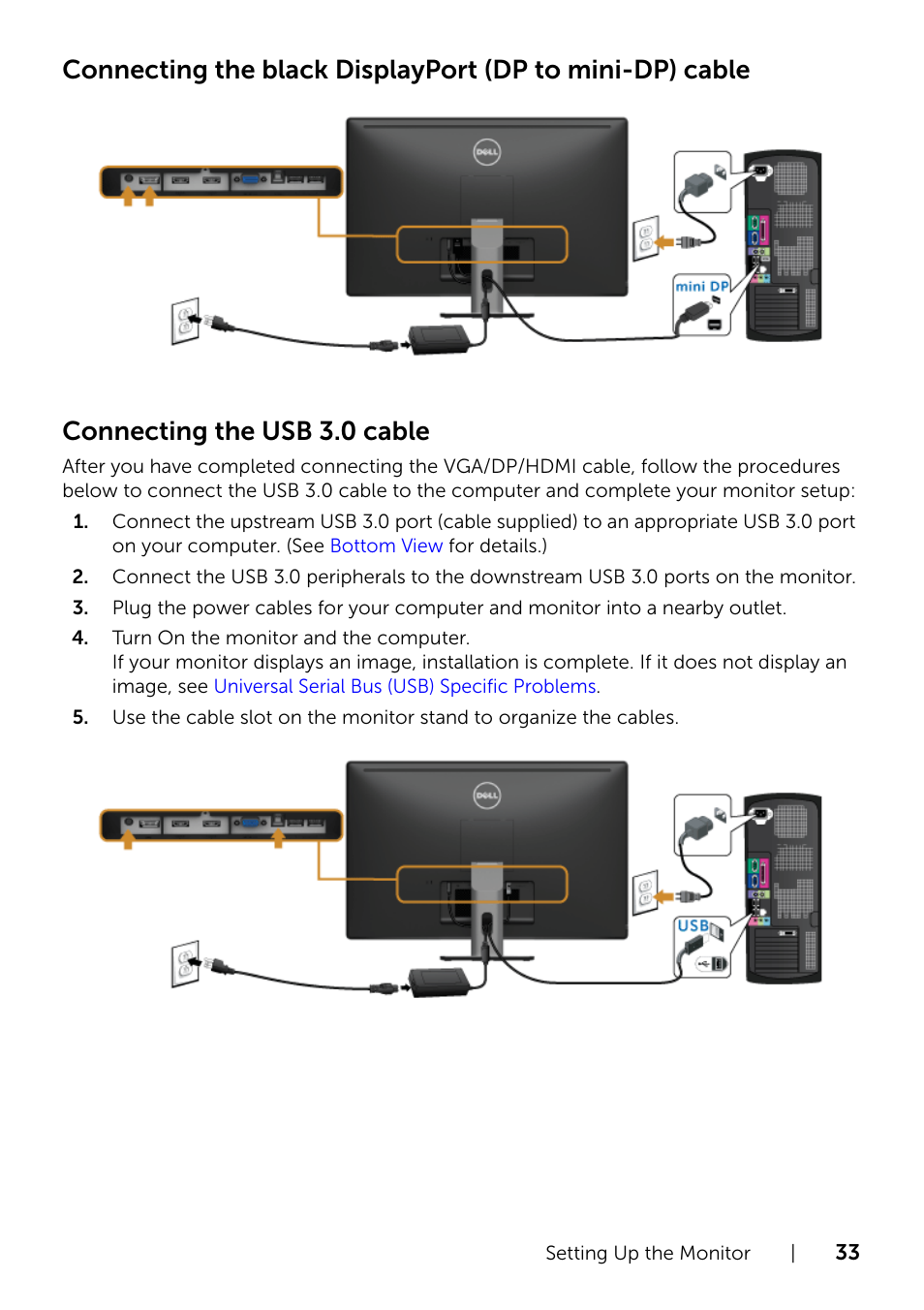 Dell UZ2315H Monitor User Manual | Page 33 / 69