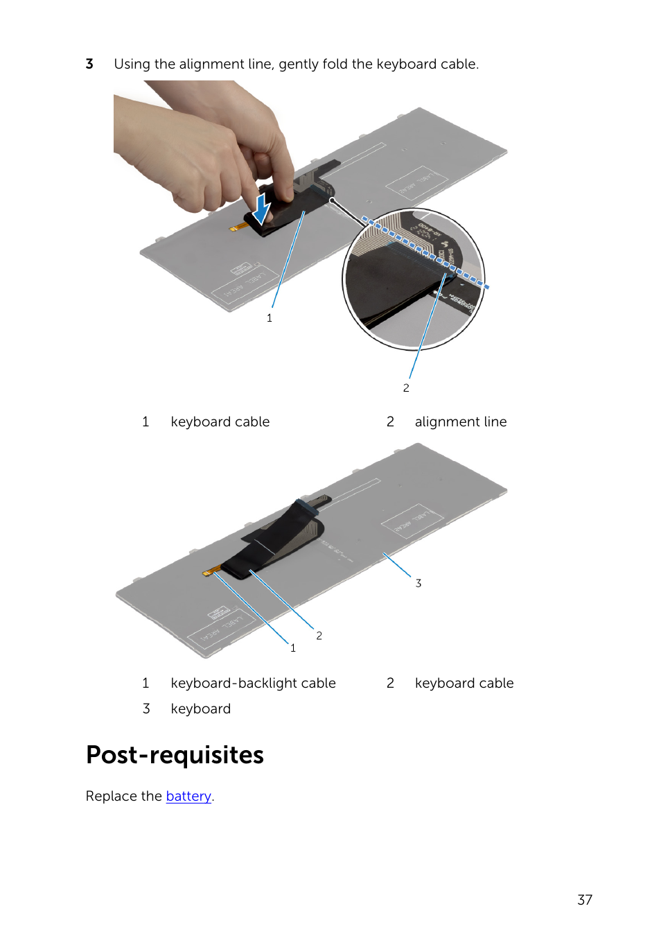 Post-requisites | Dell Inspiron 17 (5748, Mid 2013) User Manual | Page 37 / 93