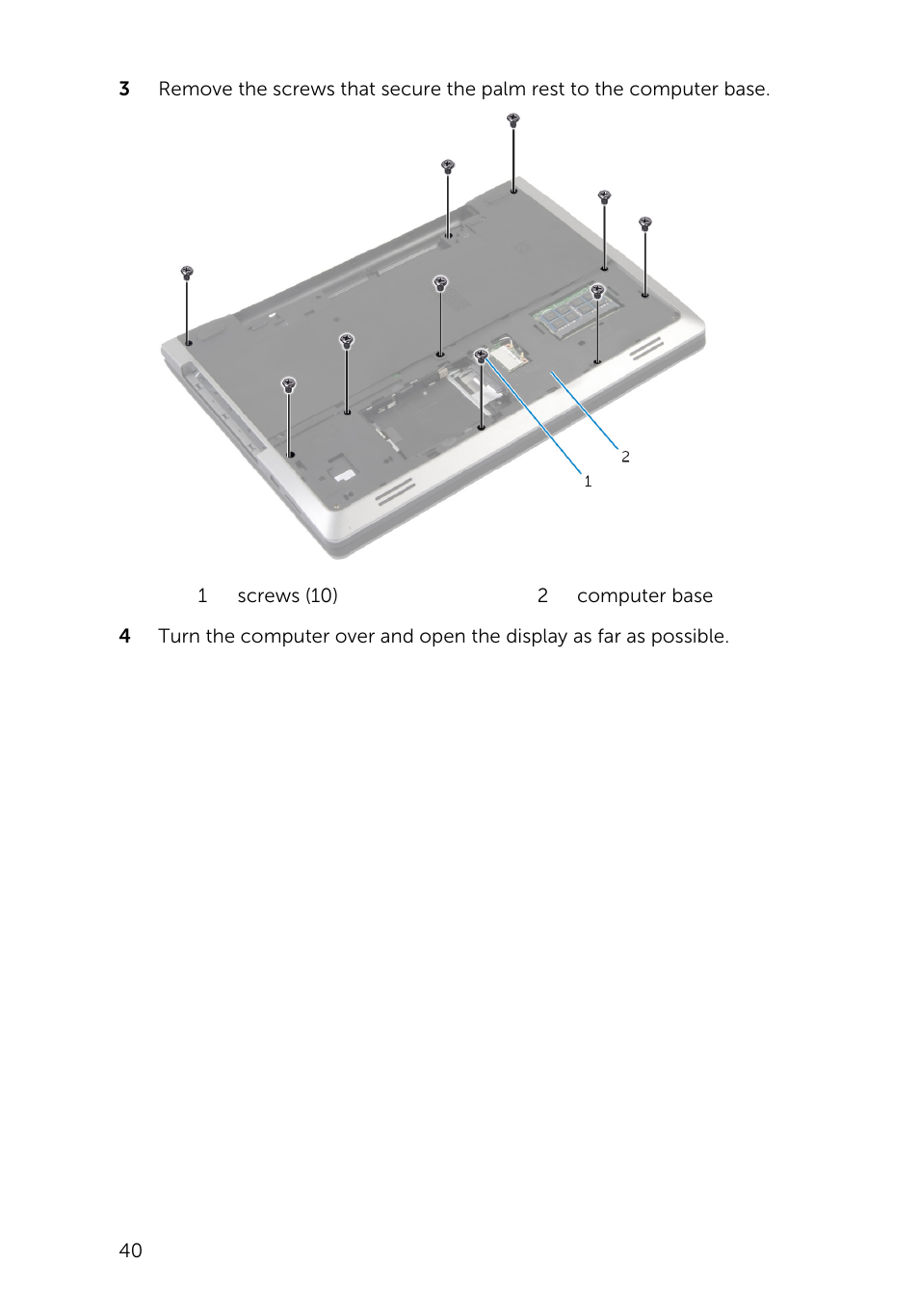 Dell Inspiron 17 (5748, Mid 2013) User Manual | Page 40 / 93