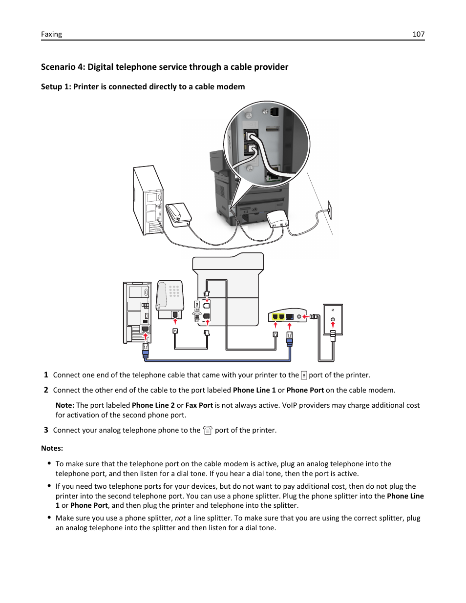 Dell B3465dnf Mono Laser Multifunction Printer User Manual | Page 107 / 315