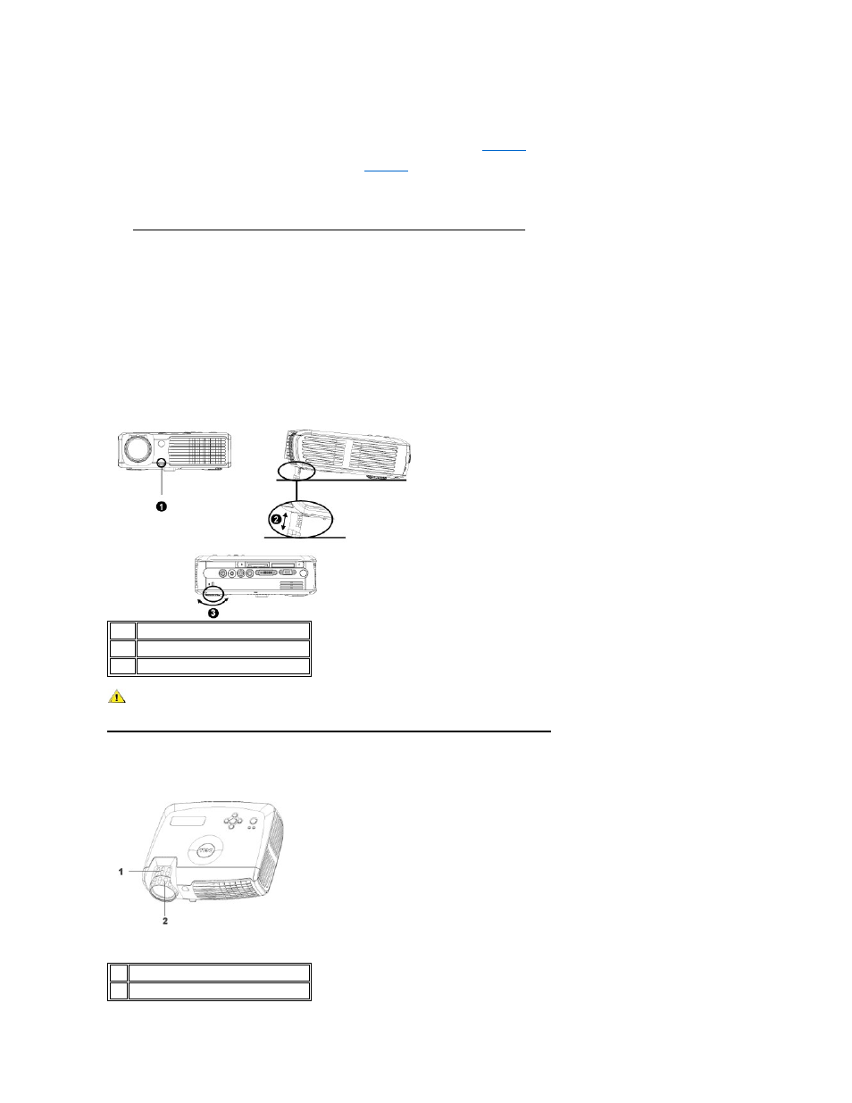 Adjusting the projected image | Dell Projector 3300MP User Manual | Page 17 / 40