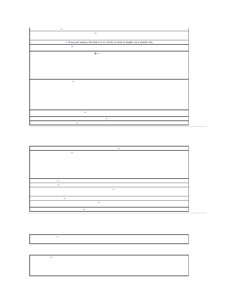 Error messages, General problems | Dell Dimension 8250 User Manual | Page 36 / 55