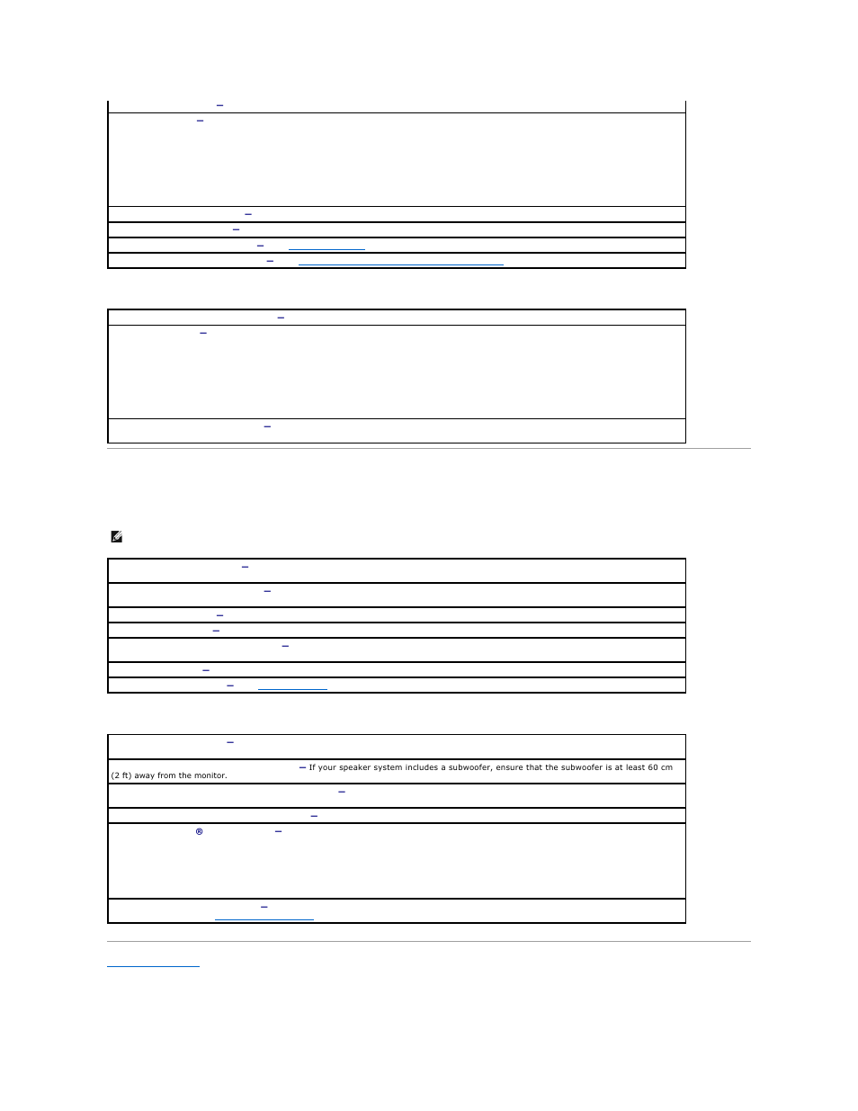 Video and monitor problems, No sound from headphones | Dell Dimension 8250 User Manual | Page 41 / 55