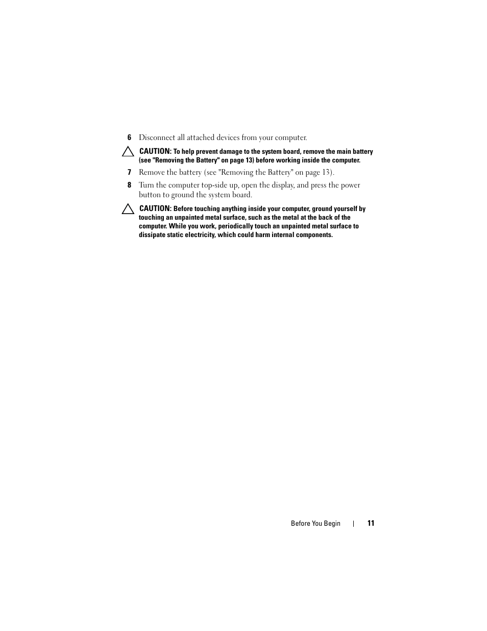Dell XPS 15 (L501X, Late 2010) User Manual | Page 11 / 114