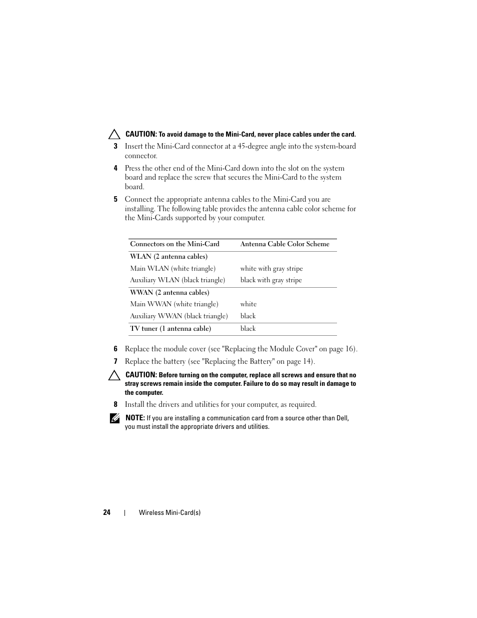 Dell XPS 15 (L501X, Late 2010) User Manual | Page 24 / 114