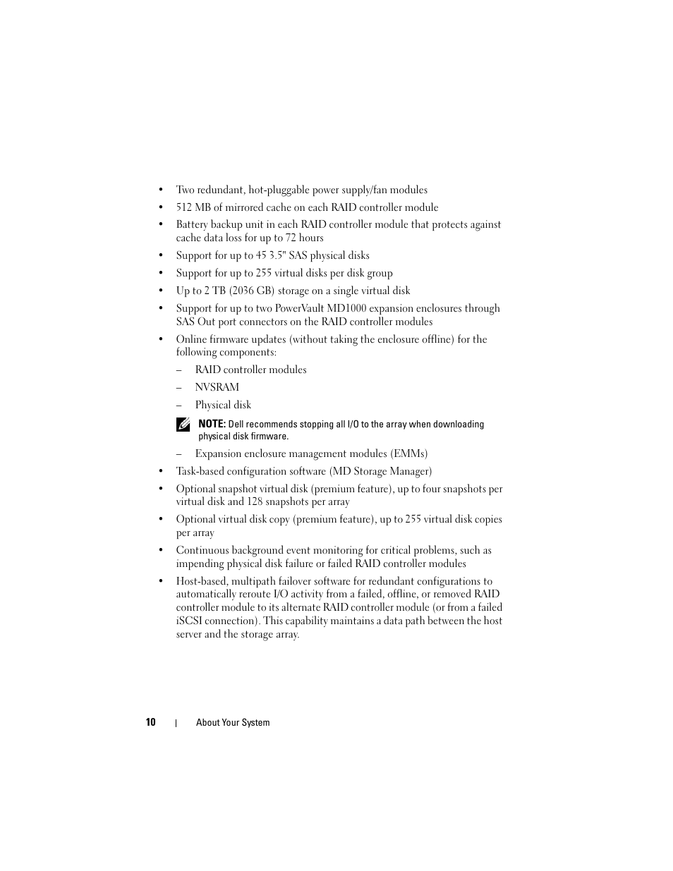 Dell PowerVault MD3000i User Manual | Page 10 / 106