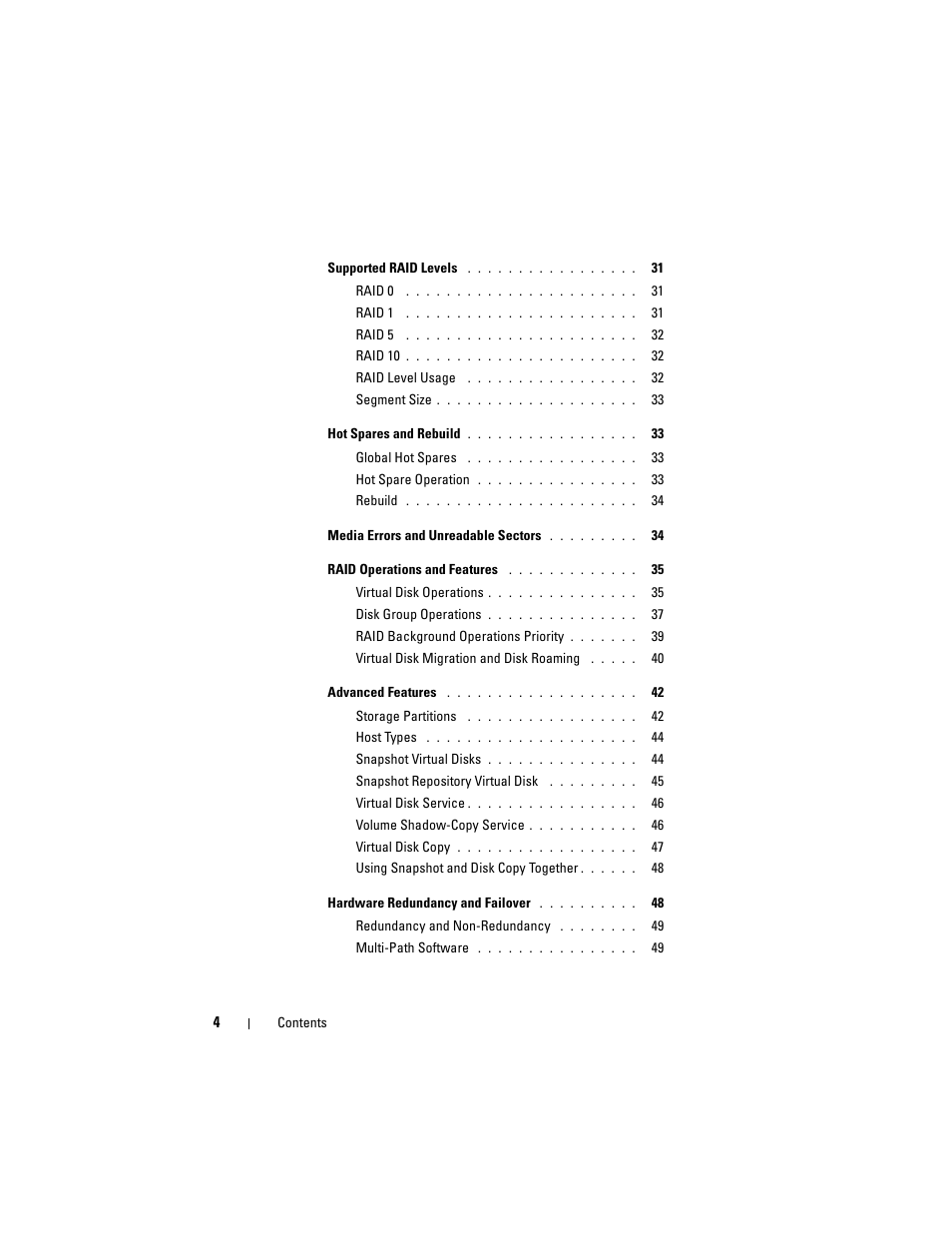 Dell PowerVault MD3000i User Manual | Page 4 / 106