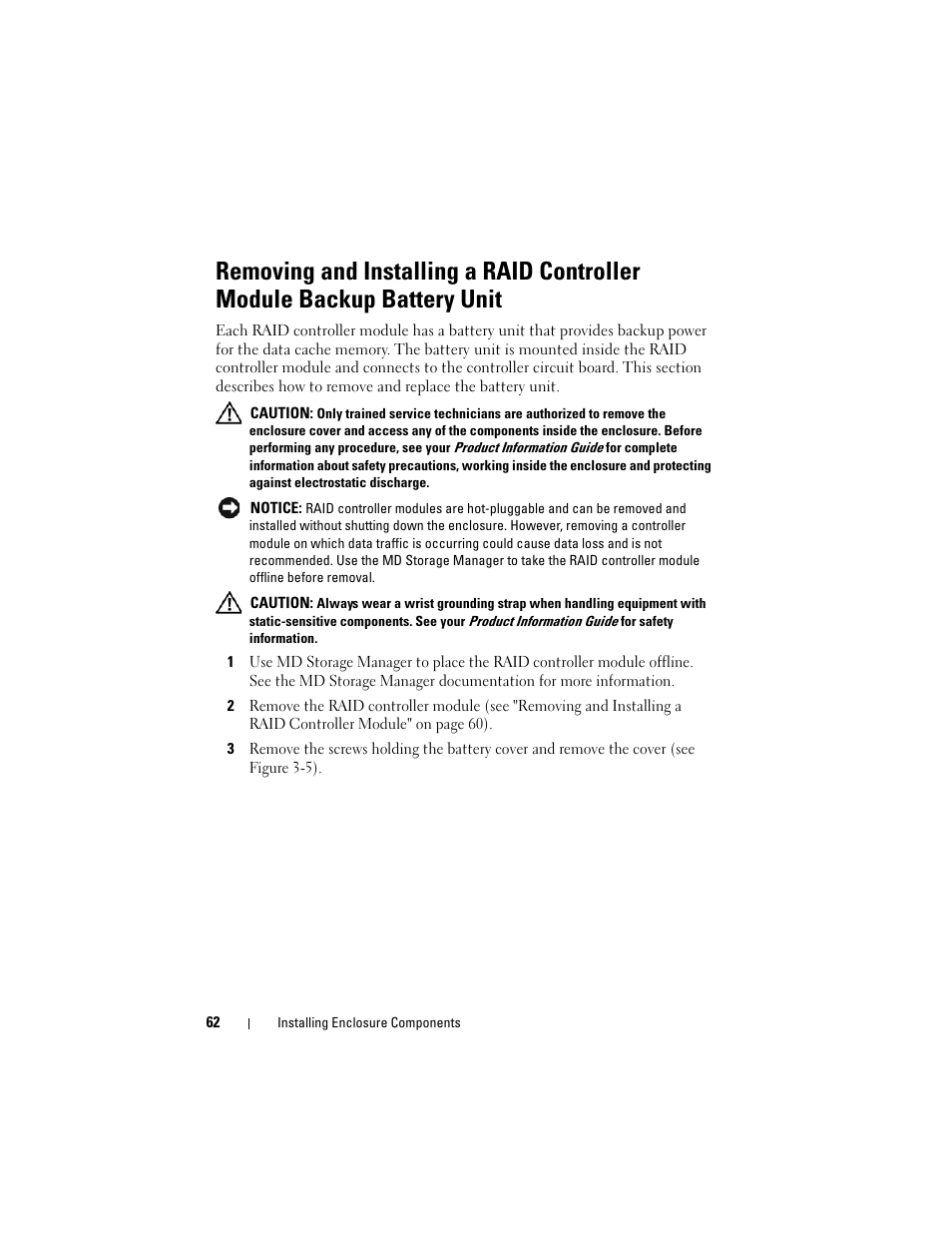 Dell PowerVault MD3000i User Manual | Page 62 / 106