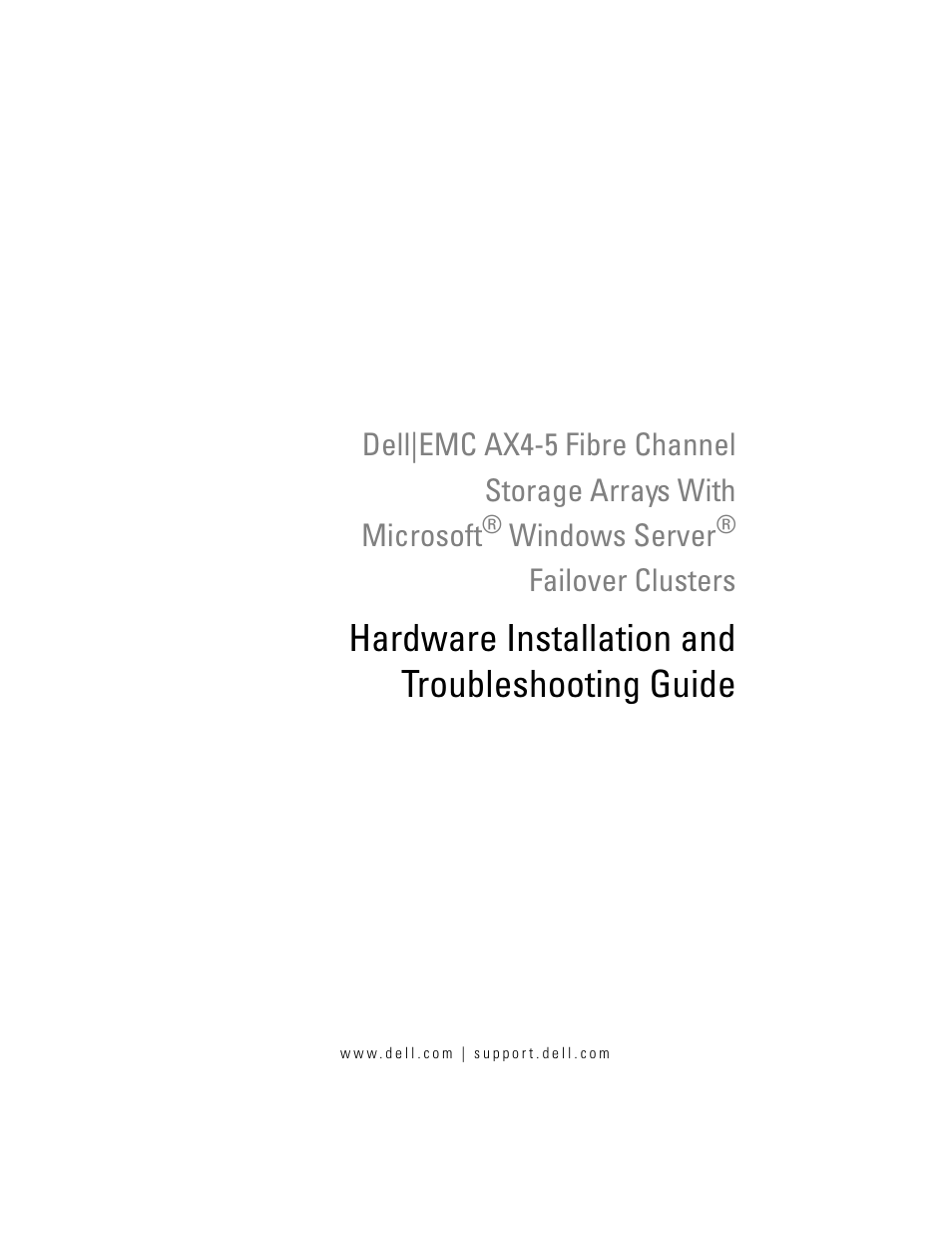 Dell AX4-5 User Manual | 56 pages