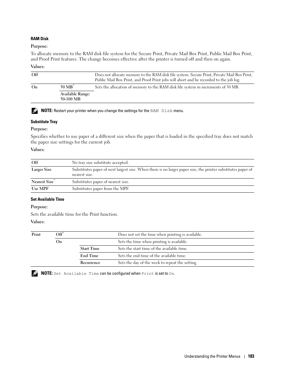 Dell C2660dn Color Laser Printer User Manual | Page 185 / 361