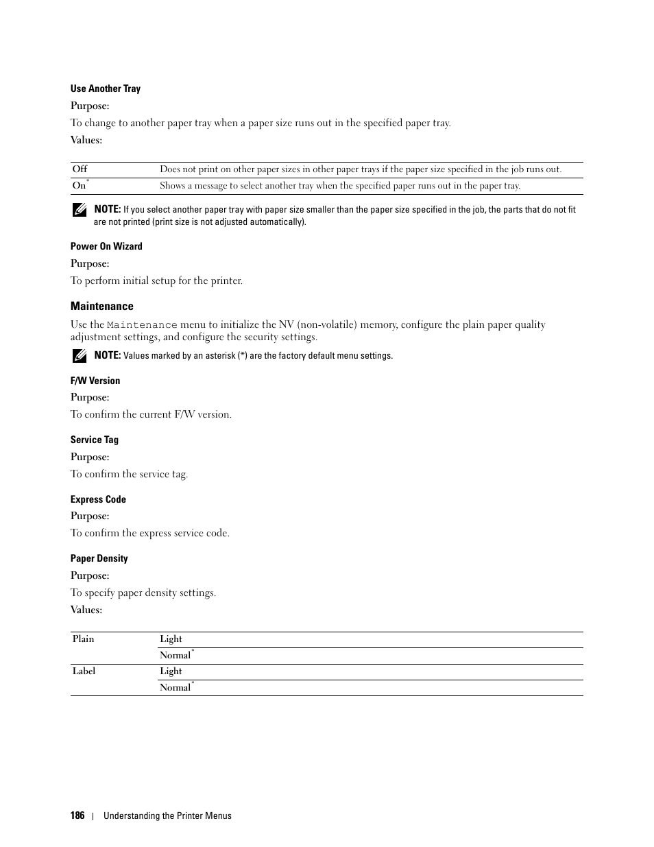 Maintenance | Dell C2660dn Color Laser Printer User Manual | Page 188 / 361