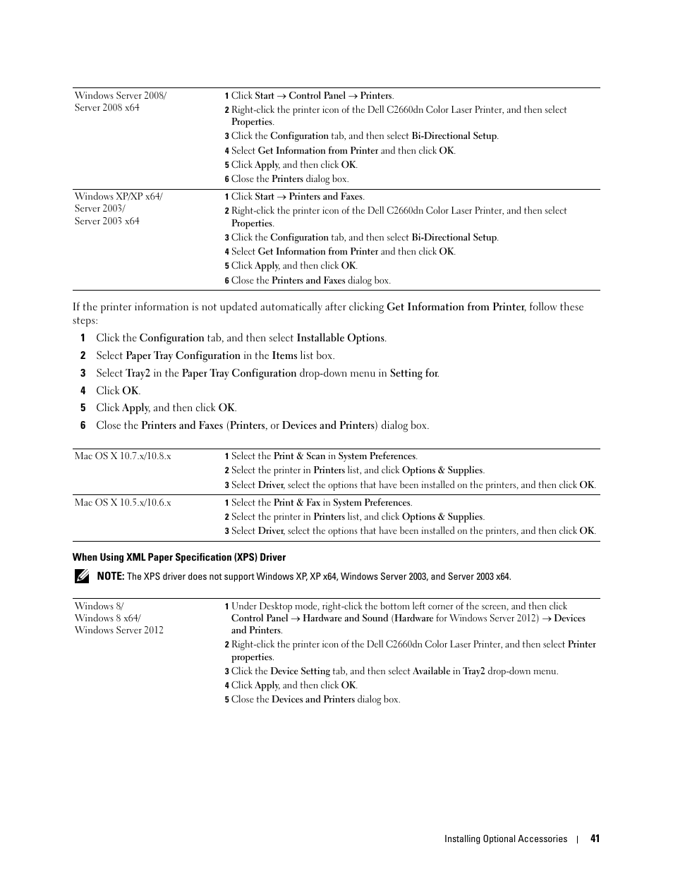 Dell C2660dn Color Laser Printer User Manual | Page 43 / 361