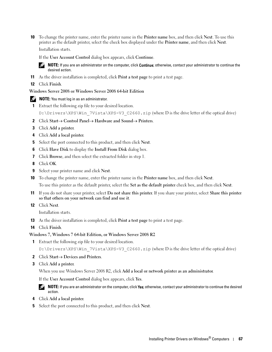 Dell C2660dn Color Laser Printer User Manual | Page 69 / 361