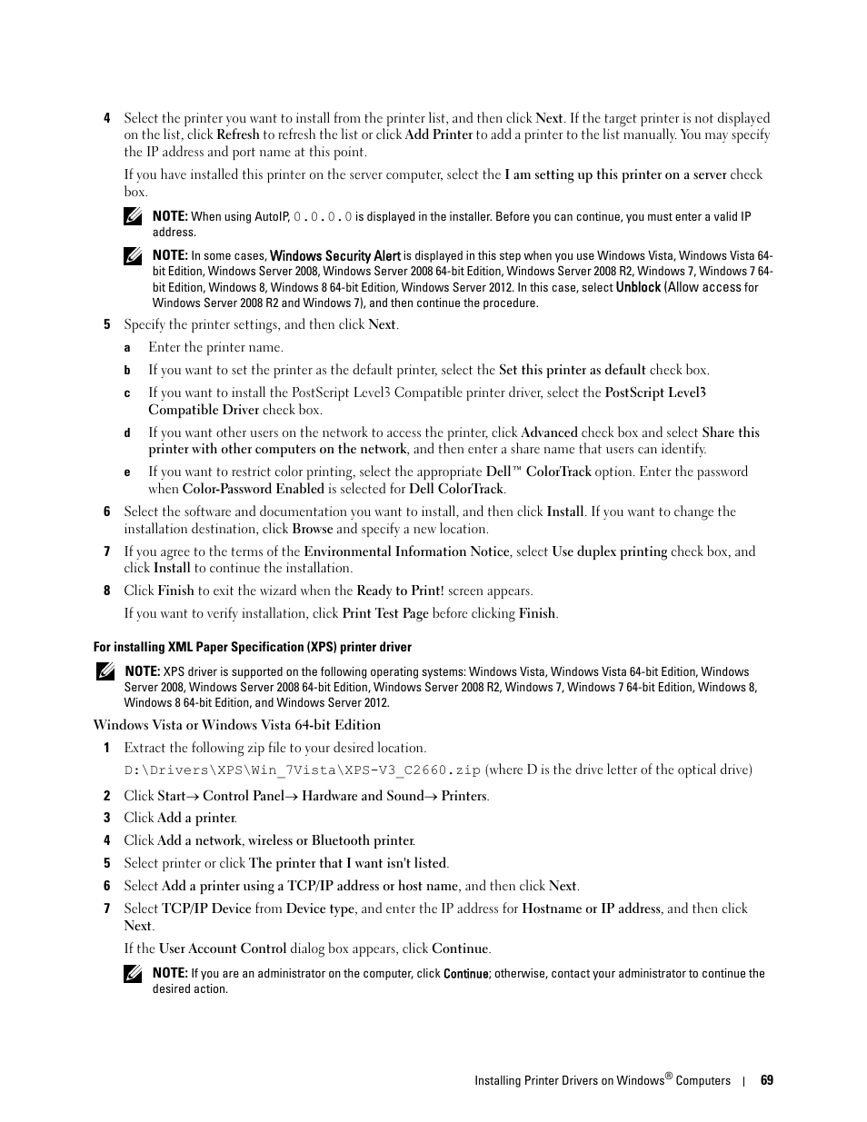 Dell C2660dn Color Laser Printer User Manual | Page 71 / 361