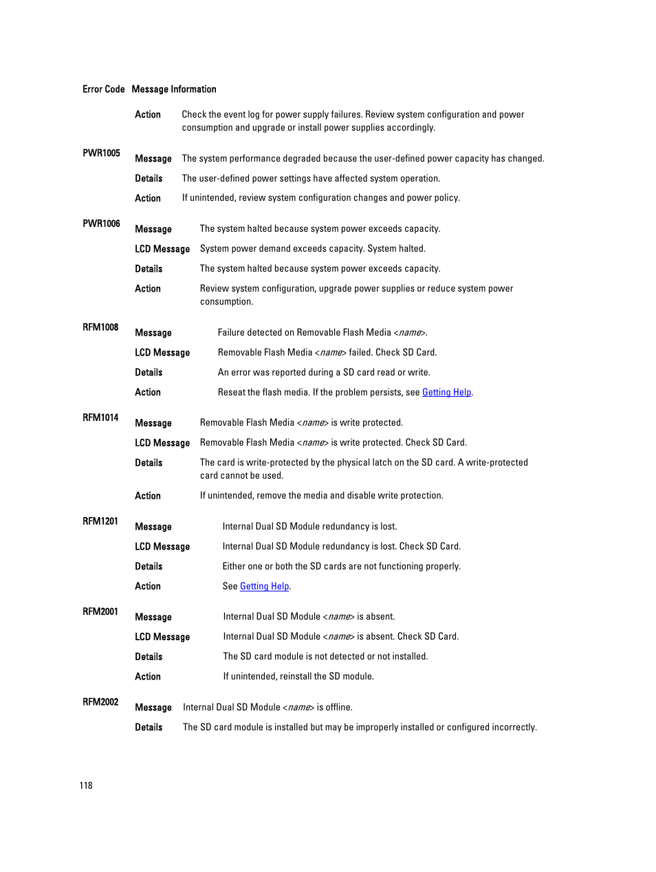 Dell PowerVault NX3300 User Manual | Page 118 / 123