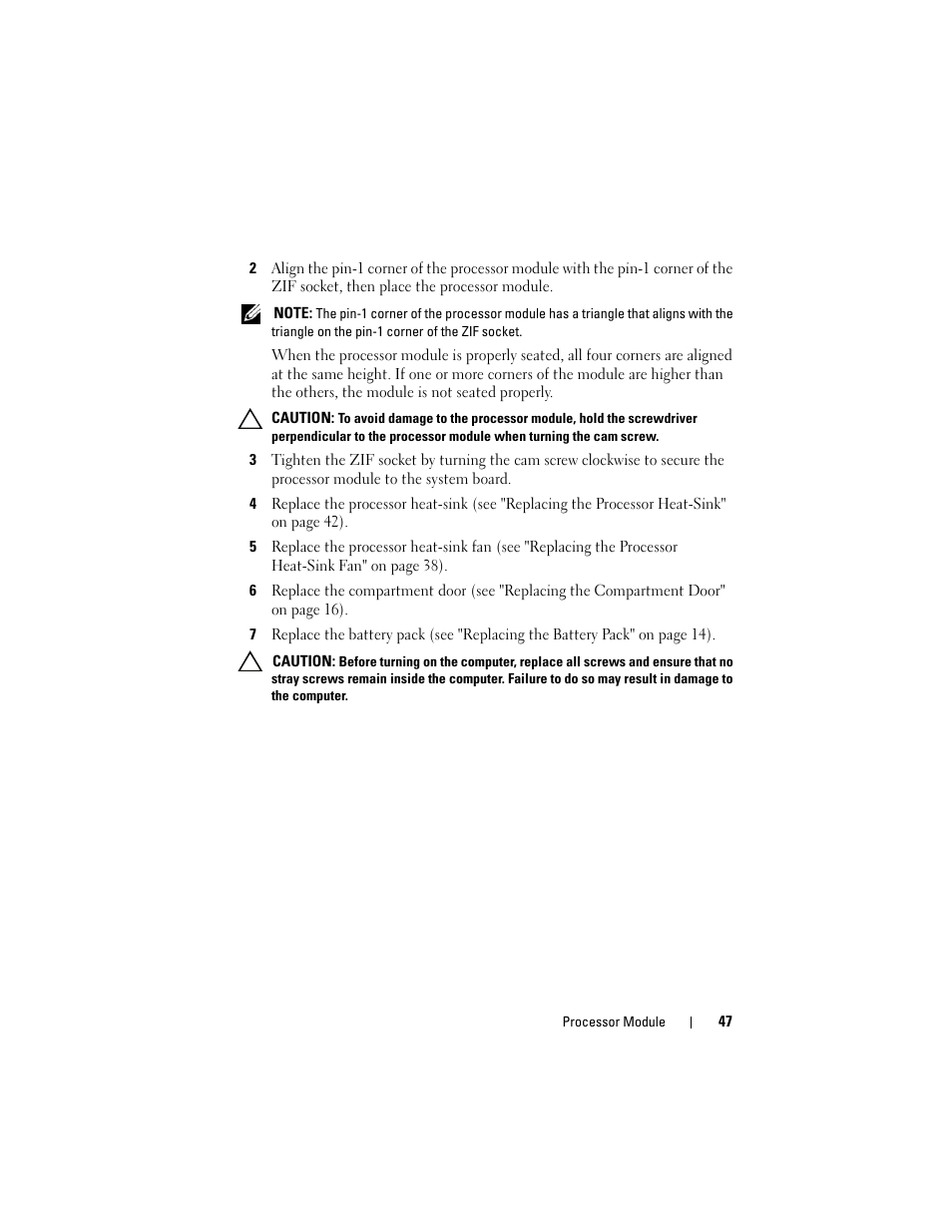 Dell Alienware M17x R3 (Early 2011) User Manual | Page 47 / 110