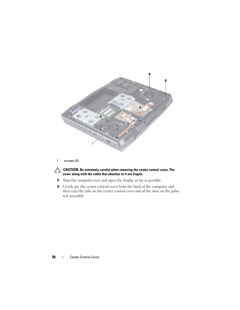 Dell Alienware M17x R3 (Early 2011) User Manual | Page 50 / 110