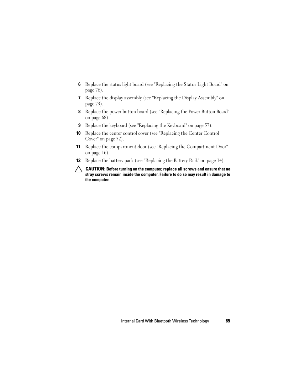 Dell Alienware M17x R3 (Early 2011) User Manual | Page 85 / 110
