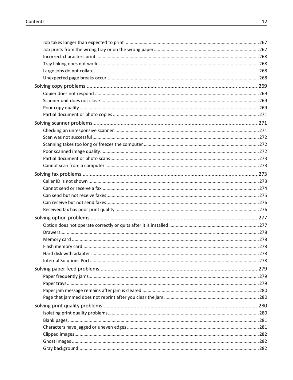 Dell 3333/3335dn Mono Laser Printer User Manual | Page 12 / 302