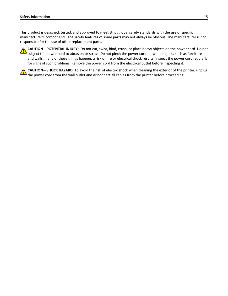 Dell 3333/3335dn Mono Laser Printer User Manual | Page 15 / 302
