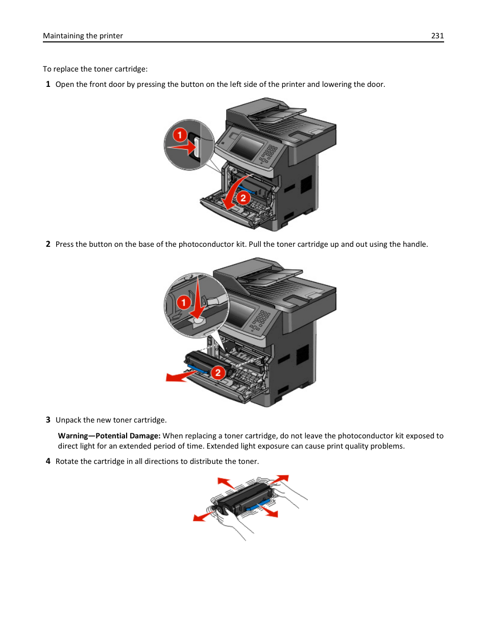 Dell 3333/3335dn Mono Laser Printer User Manual | Page 231 / 302