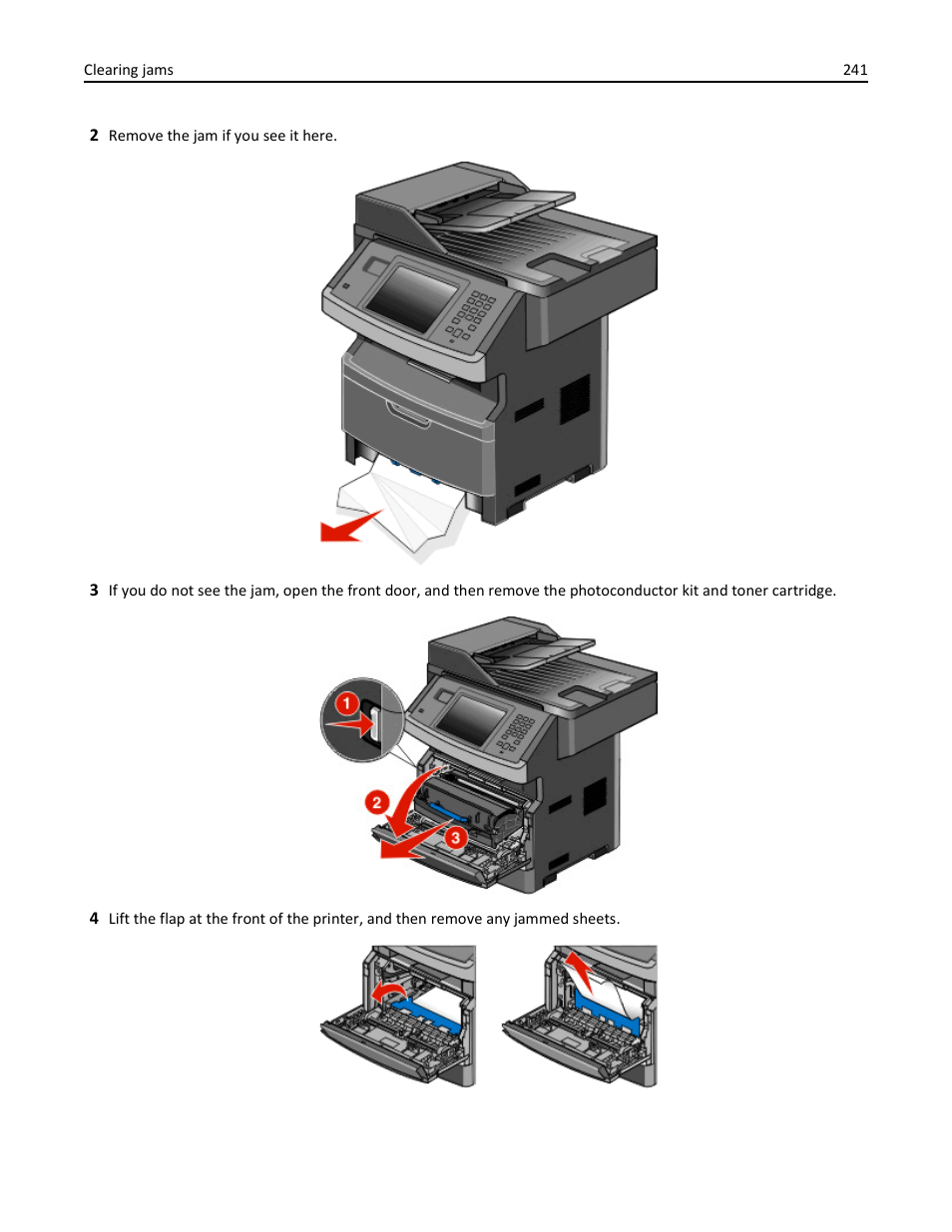 Dell 3333/3335dn Mono Laser Printer User Manual | Page 241 / 302
