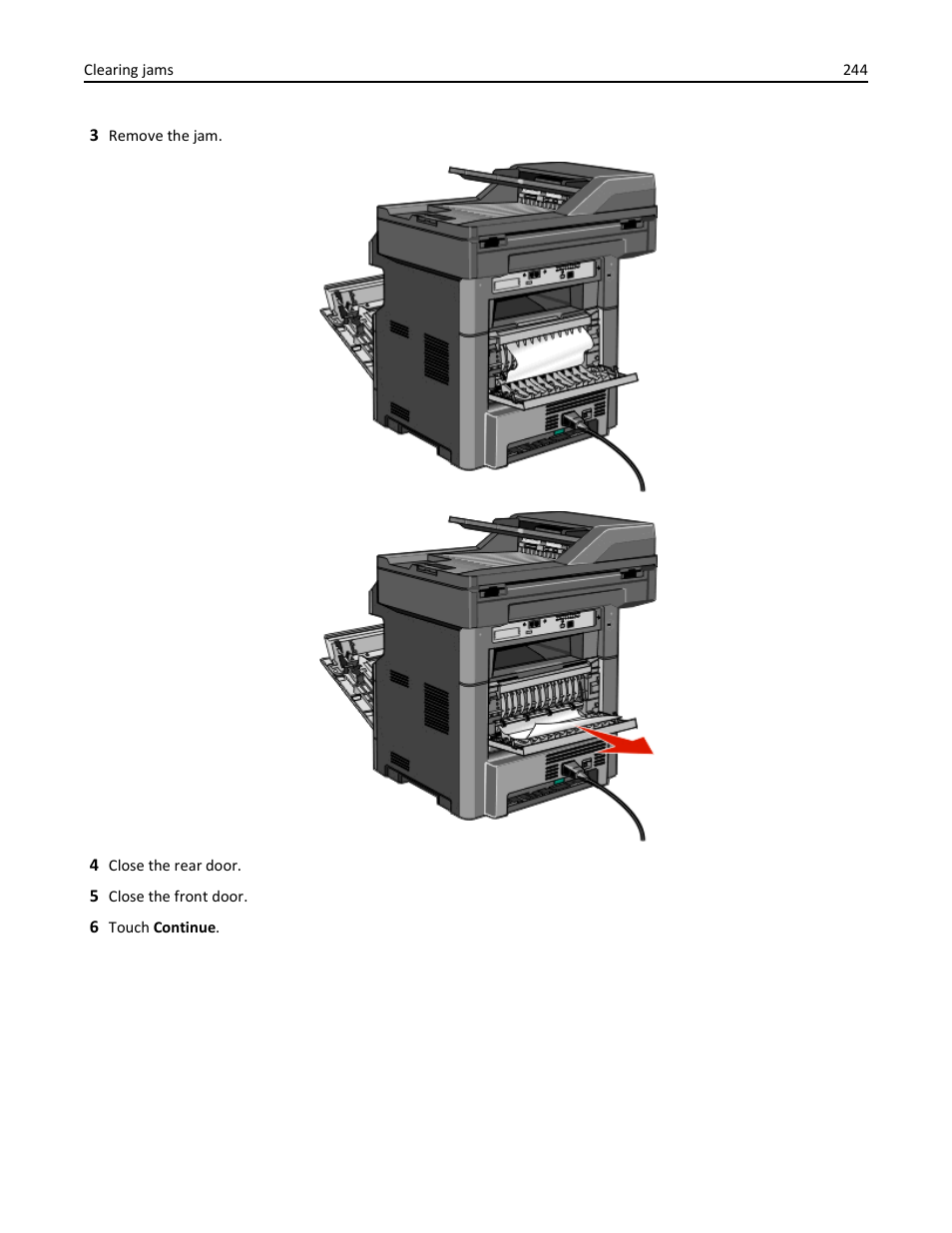 Dell 3333/3335dn Mono Laser Printer User Manual | Page 244 / 302