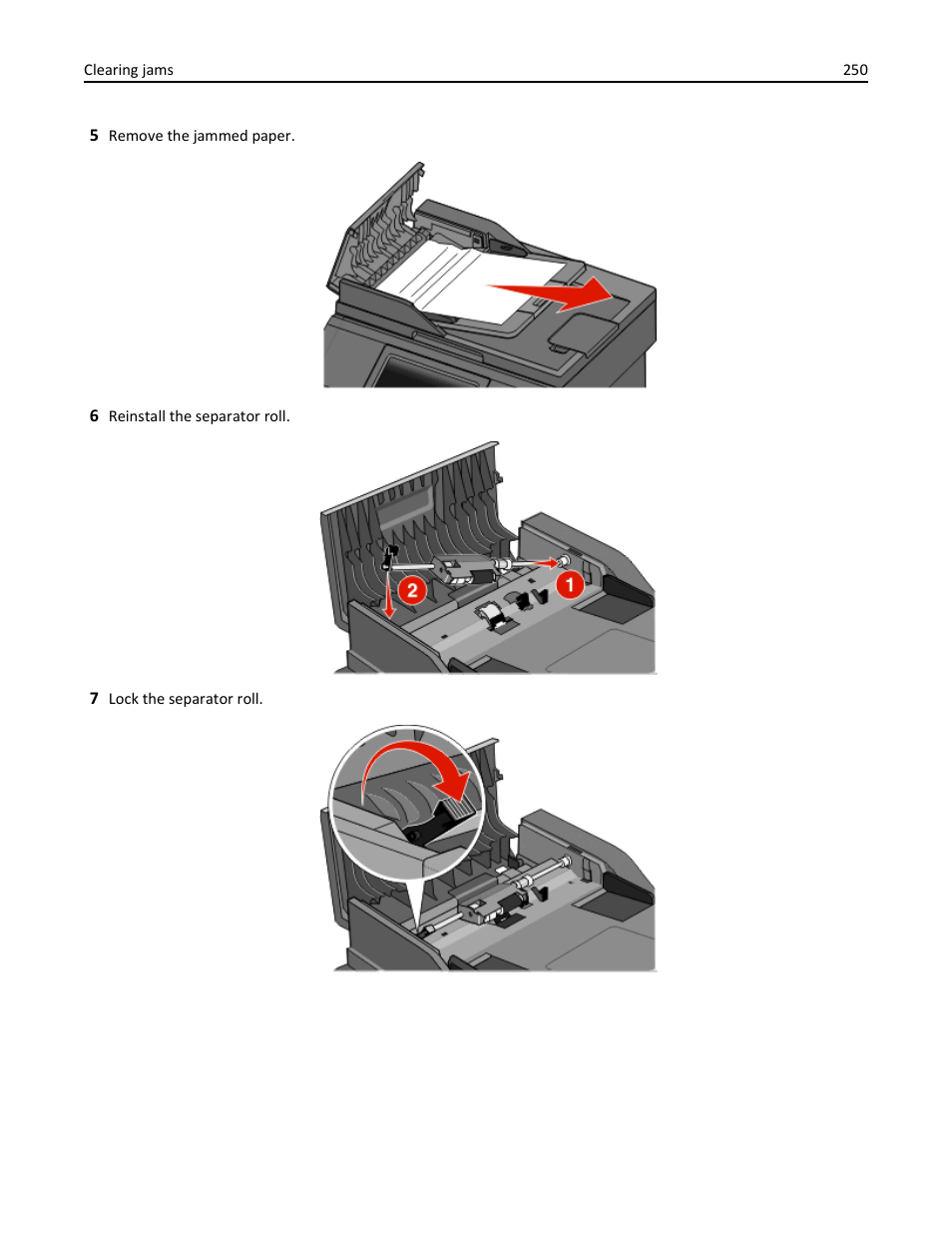 Dell 3333/3335dn Mono Laser Printer User Manual | Page 250 / 302