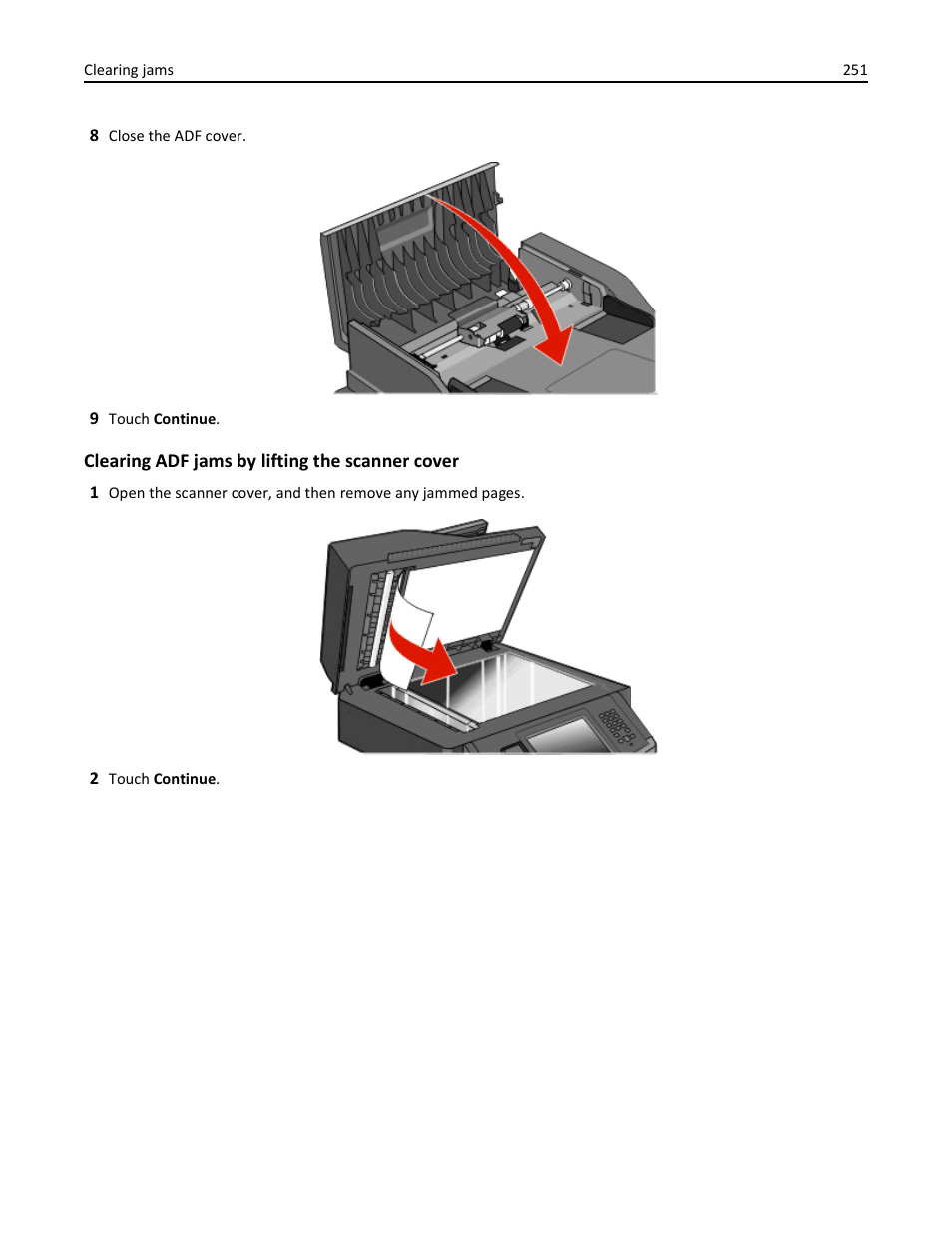 Dell 3333/3335dn Mono Laser Printer User Manual | Page 251 / 302